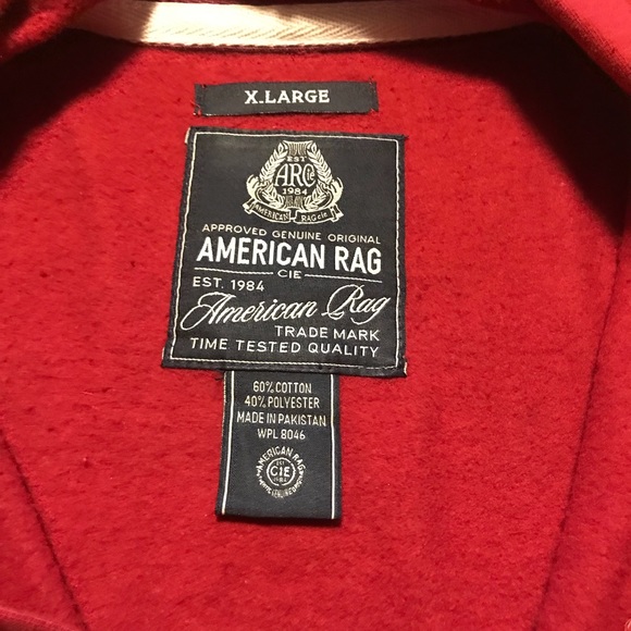 American Rag Varsity jacket without sleeves Sz. XL - Picture 4 of 7